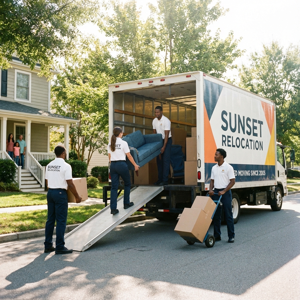 Déménageurs Professionnels en Action